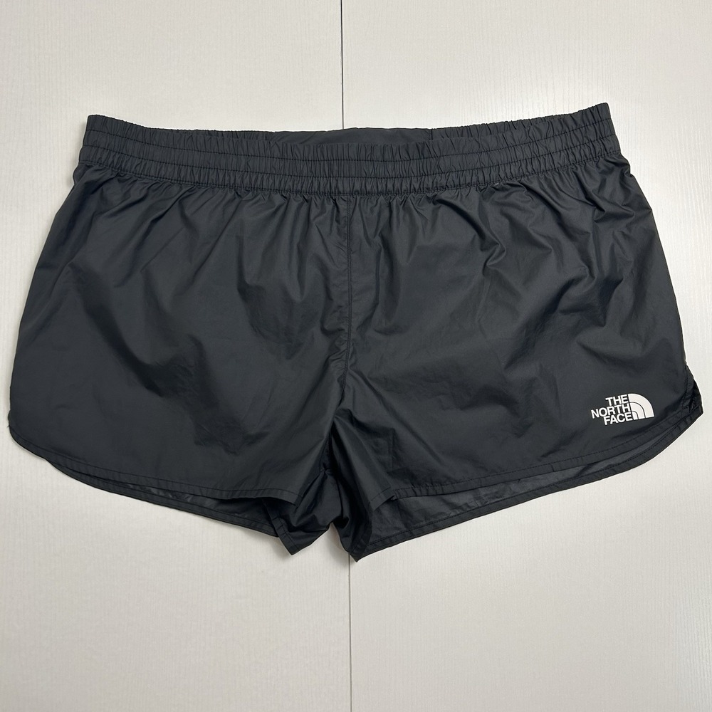 The North Face Black Half Dome Active Shorts Women's Size XXL Windbreaker Fabric